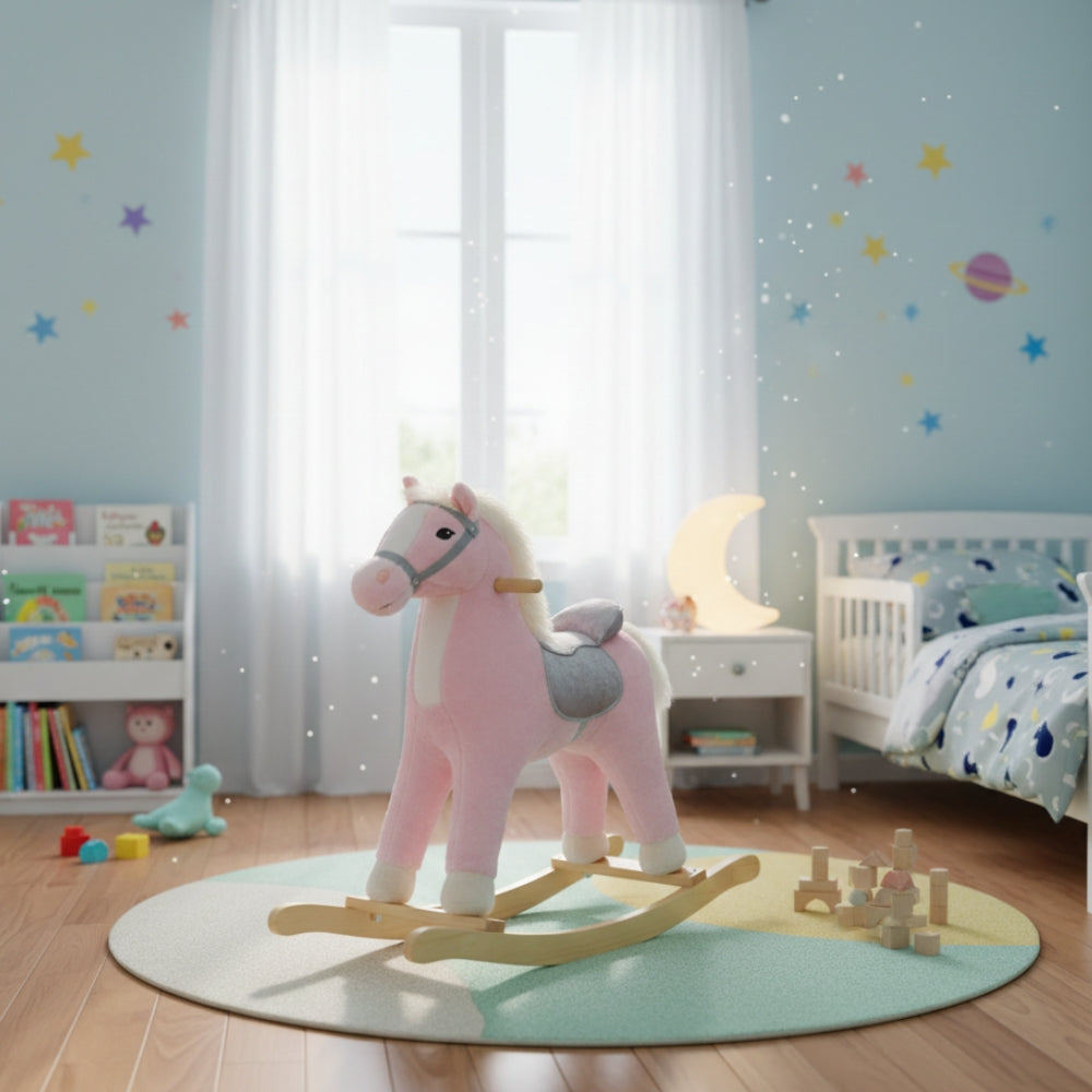 cheval-bascule-rose-chambre